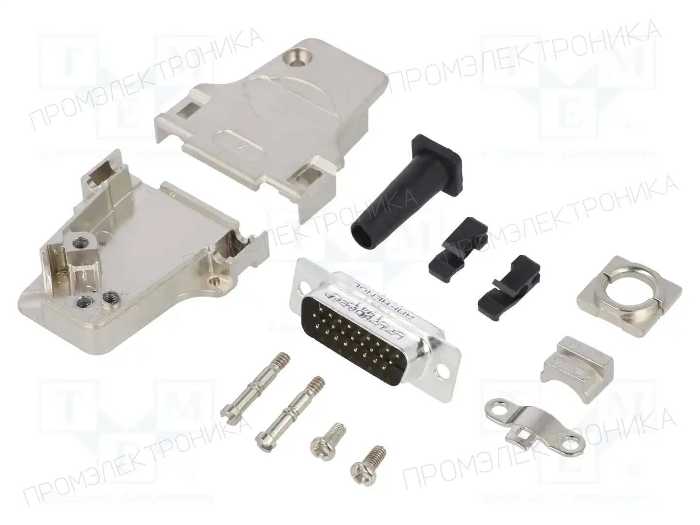 AMPHENOL COMMUNICATIONS SOLUTIONS L17D45ZF15-RG+L717HDA26P — Комплектные штекеры D-Sub
