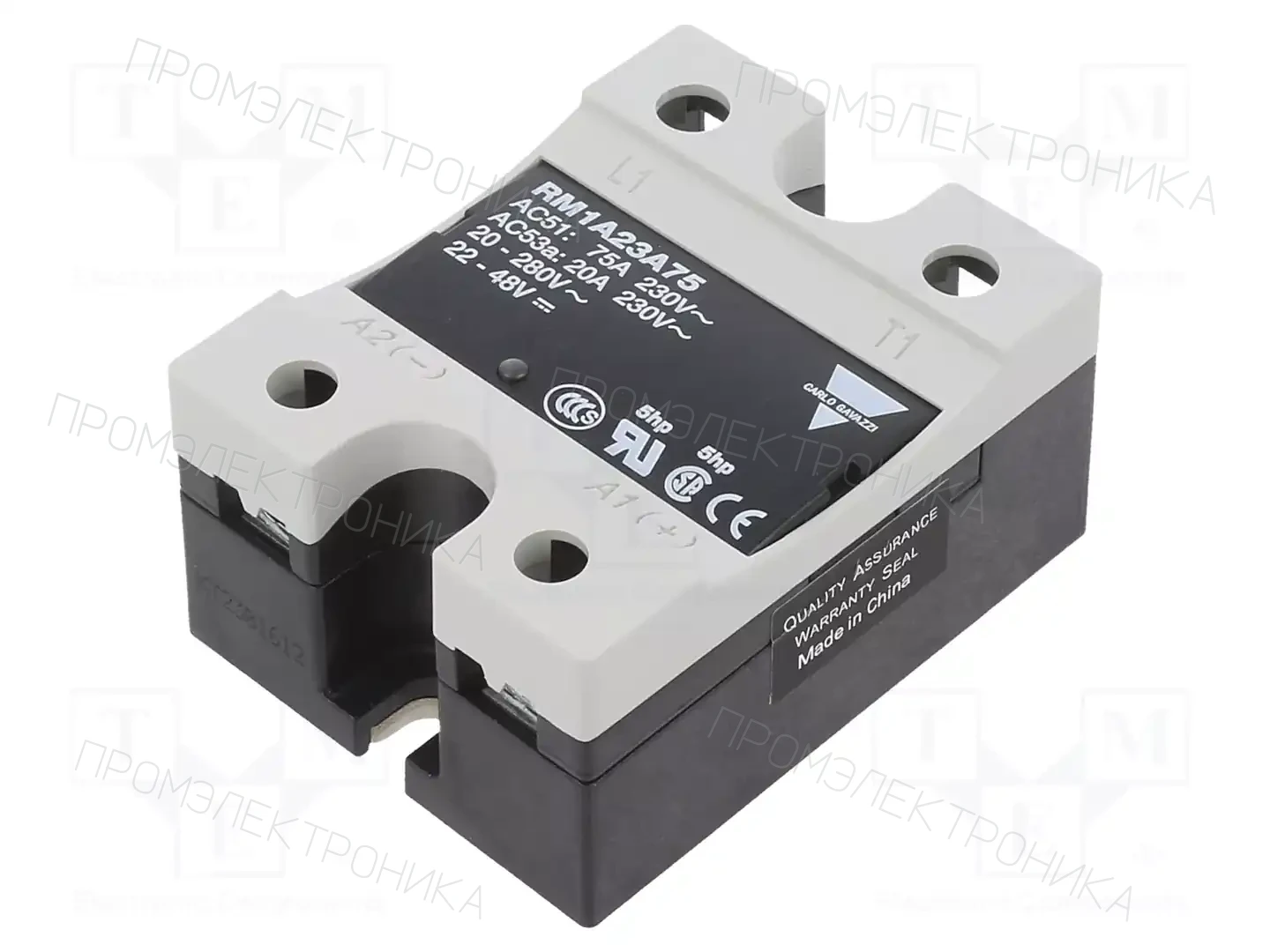 CARLO GAVAZZI RM1A23A75 — Реле SSR однофазные
