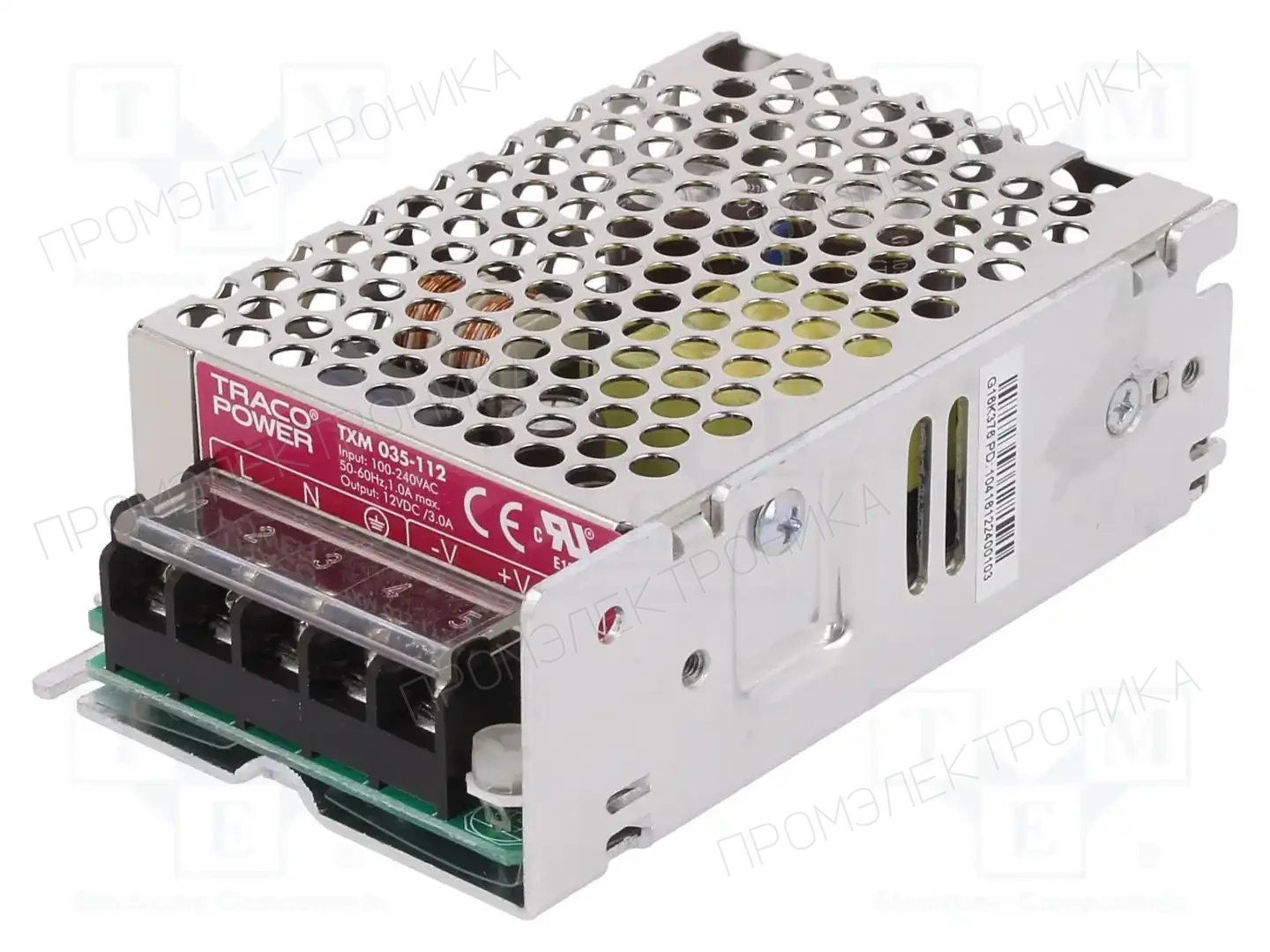 TRACO POWER TXM 035-112 — Блоки питания для встраивания