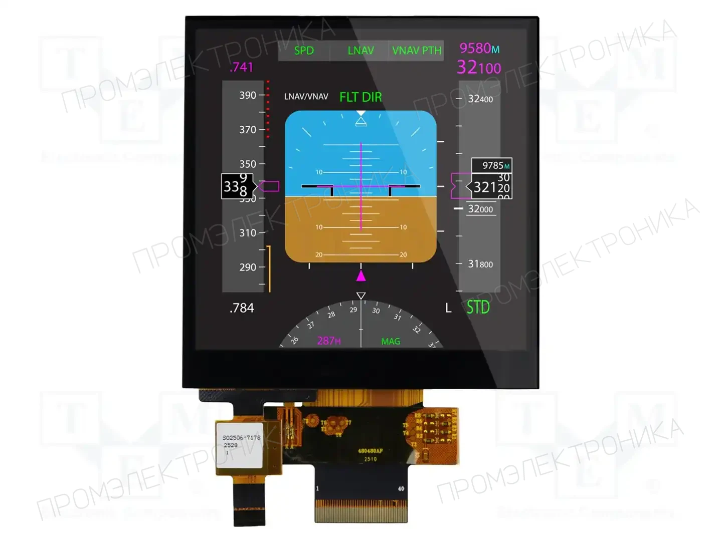 NEWHAVEN DISPLAY INTERNATIONAL NHD-4.0-480480AF-ASXP-CTP — Дисплеи TFT