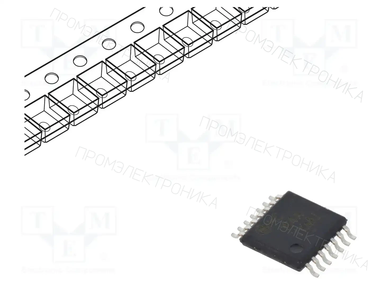 onsemi MC74HC164ADTR2G — Сдвигающие регистры