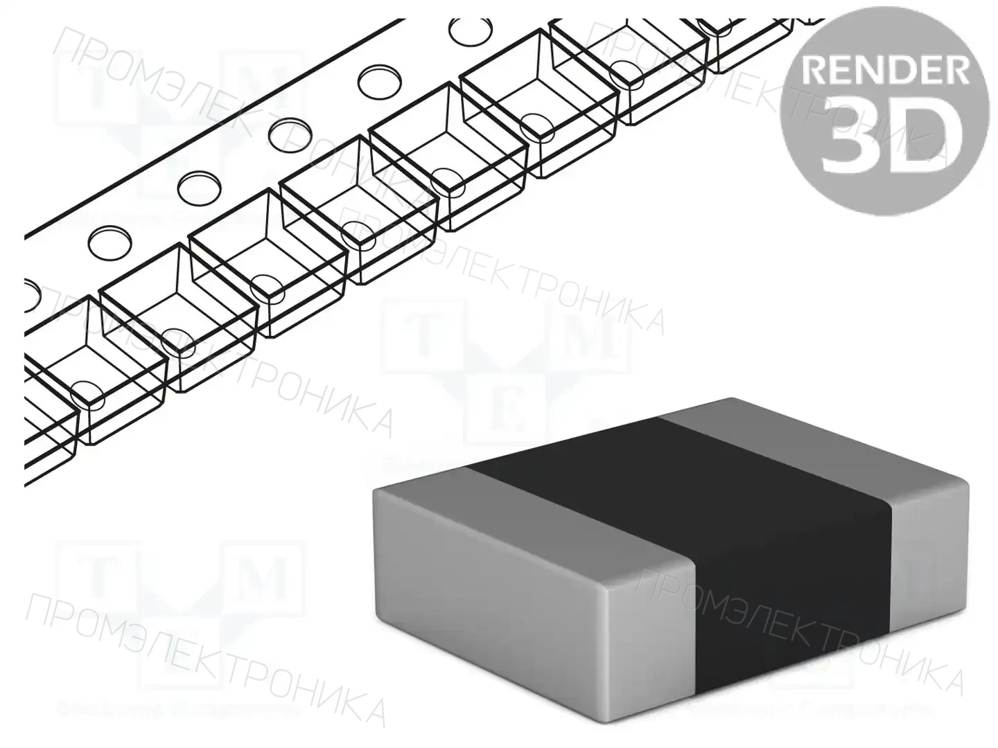 SAMWHA CS2012C0G472J500NRB — Конденсаторы MLCC SMD