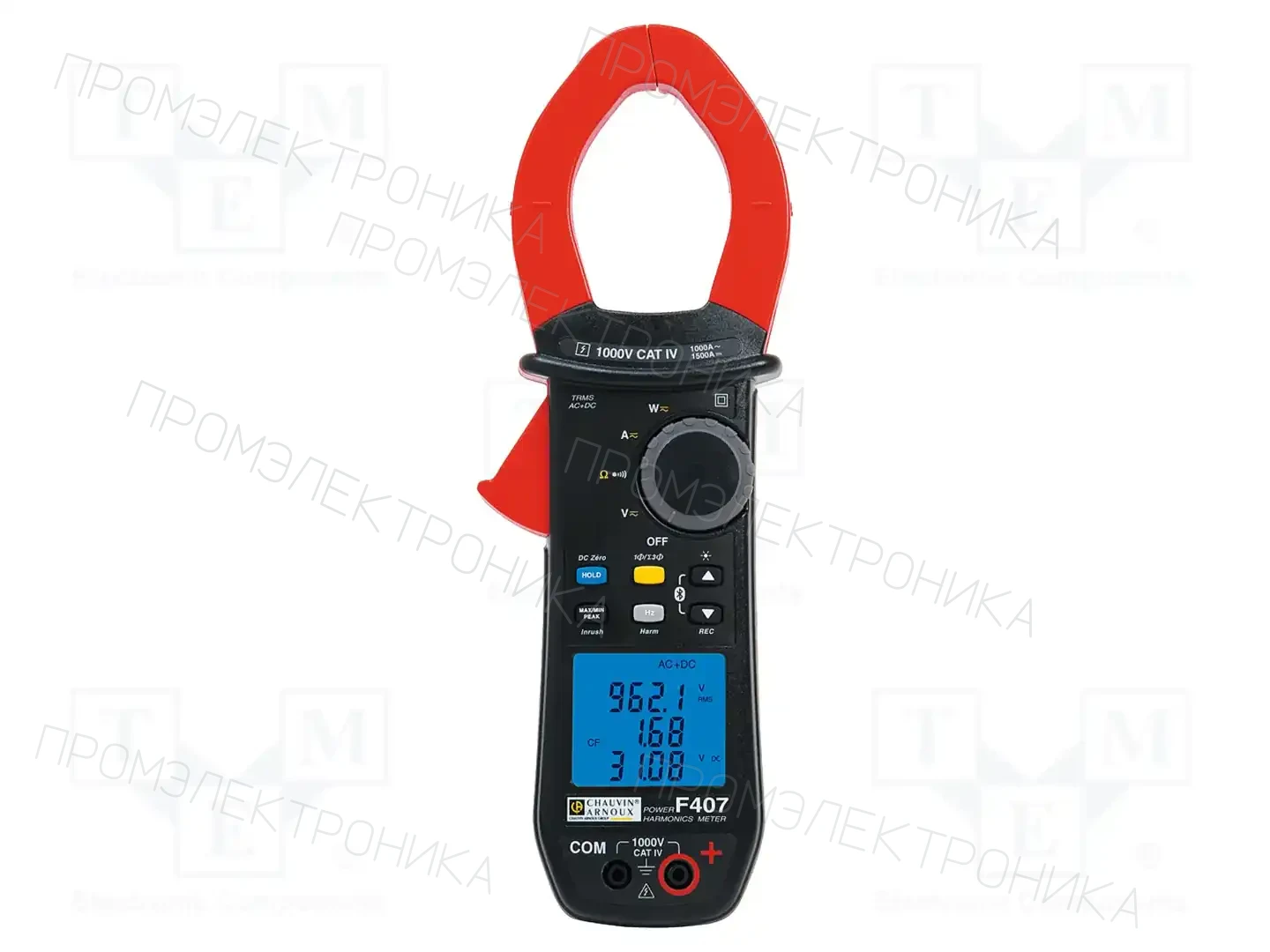 CHAUVIN ARNOUX F407 — Измерители и клещевые насадки AC/DC