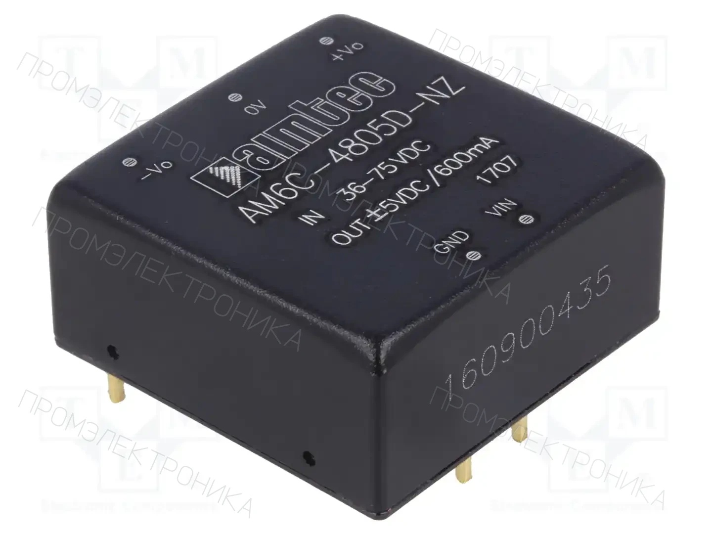 AIMTEC AM6C-4805D-NZ — Преобразователи DC/DC