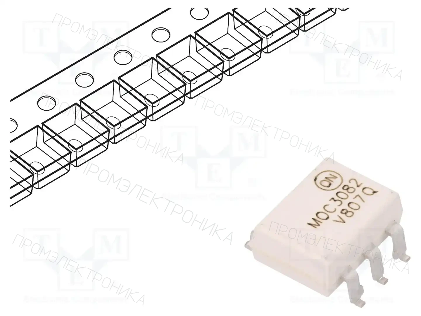 onsemi MOC3082SR2VM — Оптотриаки