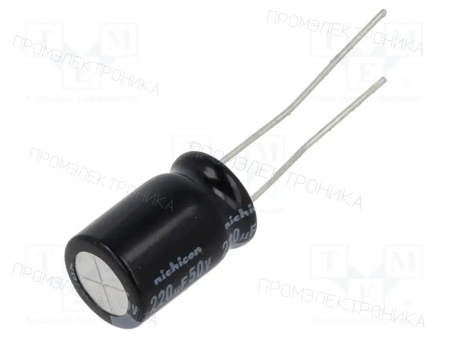 NICHICON UHE1H221MPD1TD — Конденсаторы электролитические THT