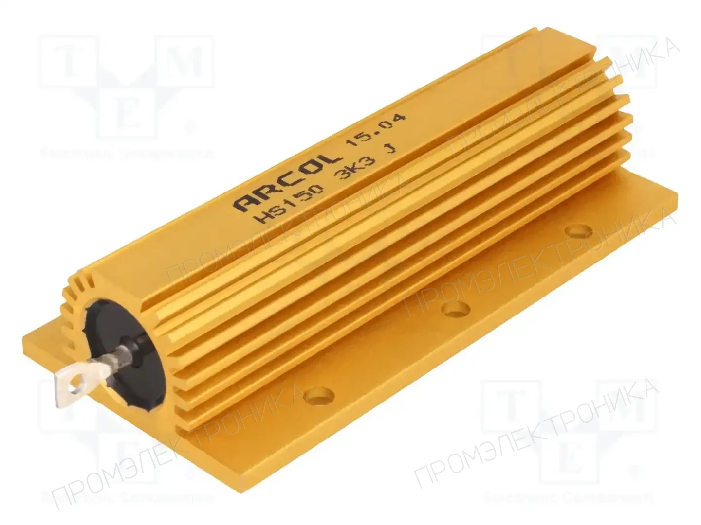 ARCOL/OHMITE HS150 3K3 J — Резисторы мощности