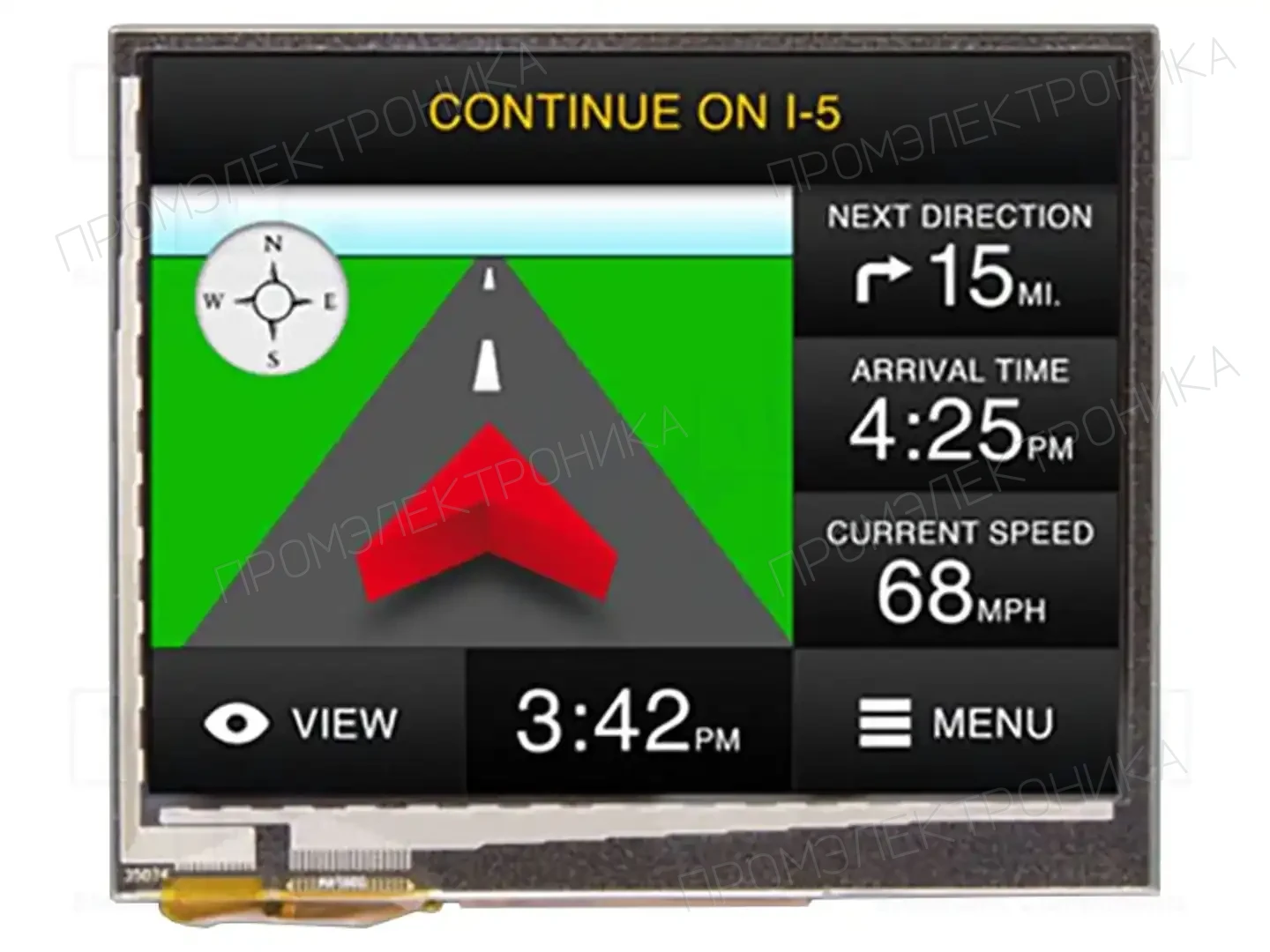 DISPLAYTECH DT035BTFT-PTS2 — Интеллигентные дисплеи