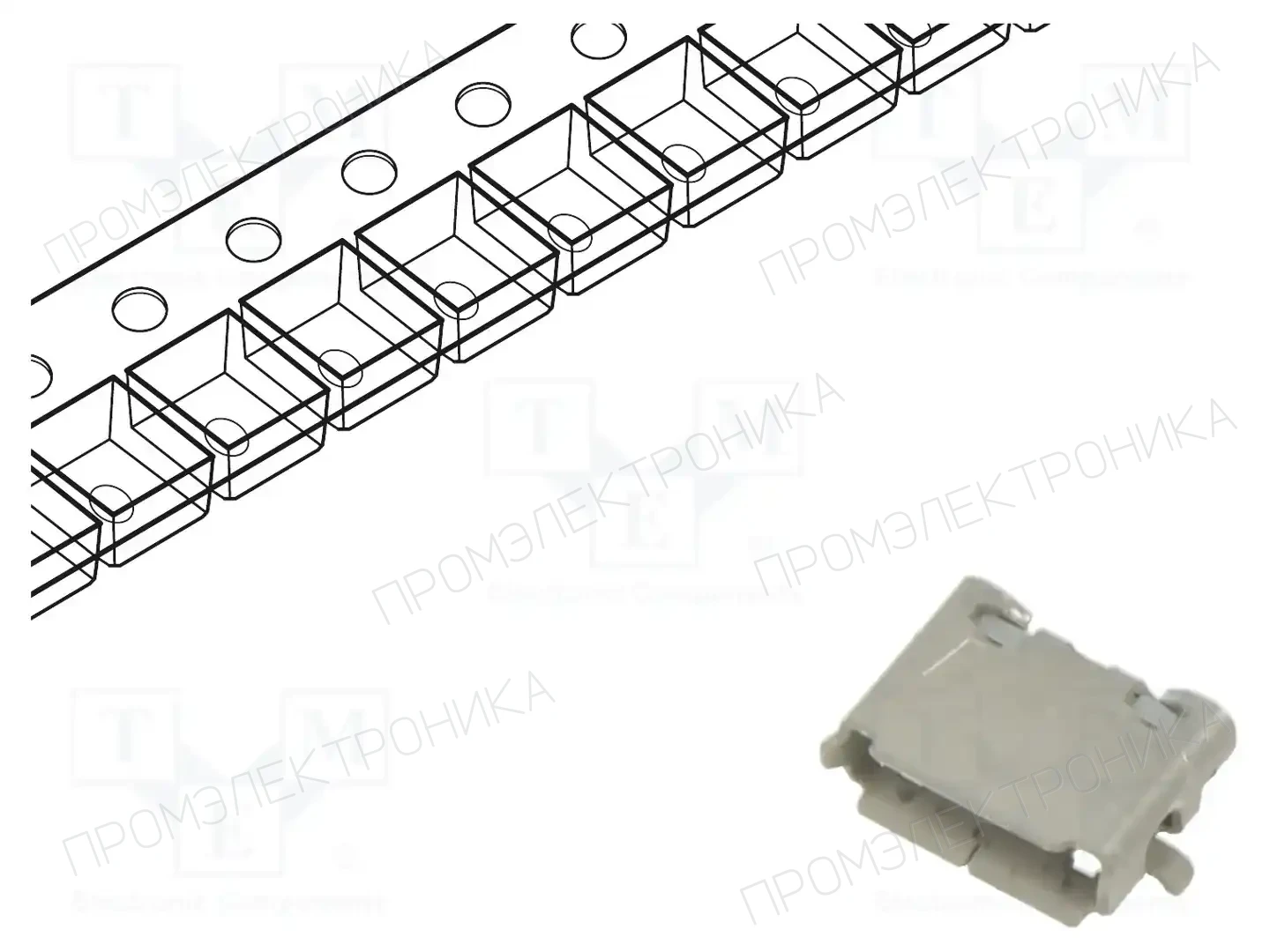 HIROSE ZX62RD-AB-5P8(30) — Разъeмы USB и IEEE1394