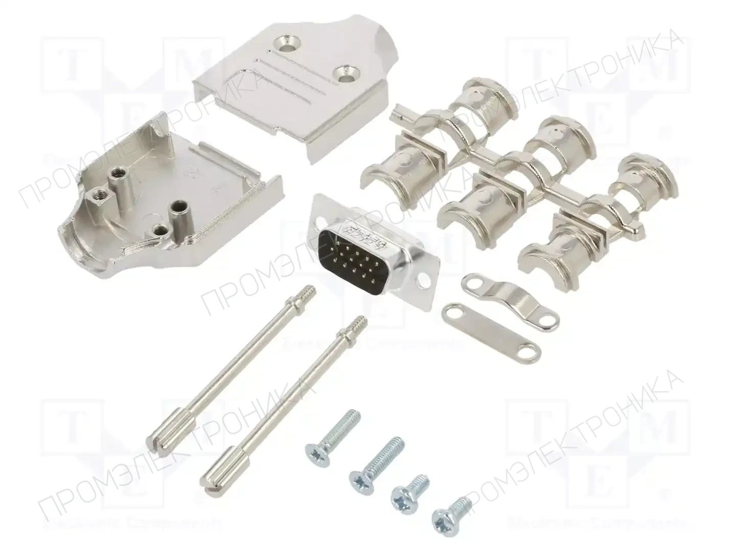 AMPHENOL COMMUNICATIONS SOLUTIONS L17MHDM09+L717HDE15P — Комплектные штекеры D-Sub