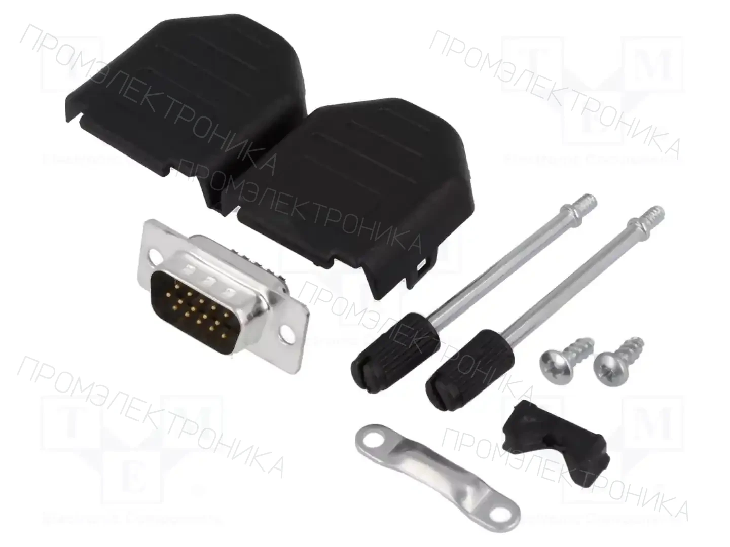 ENCITECH DPPK09-BK-HDP-K — Комплектные штекеры D-Sub