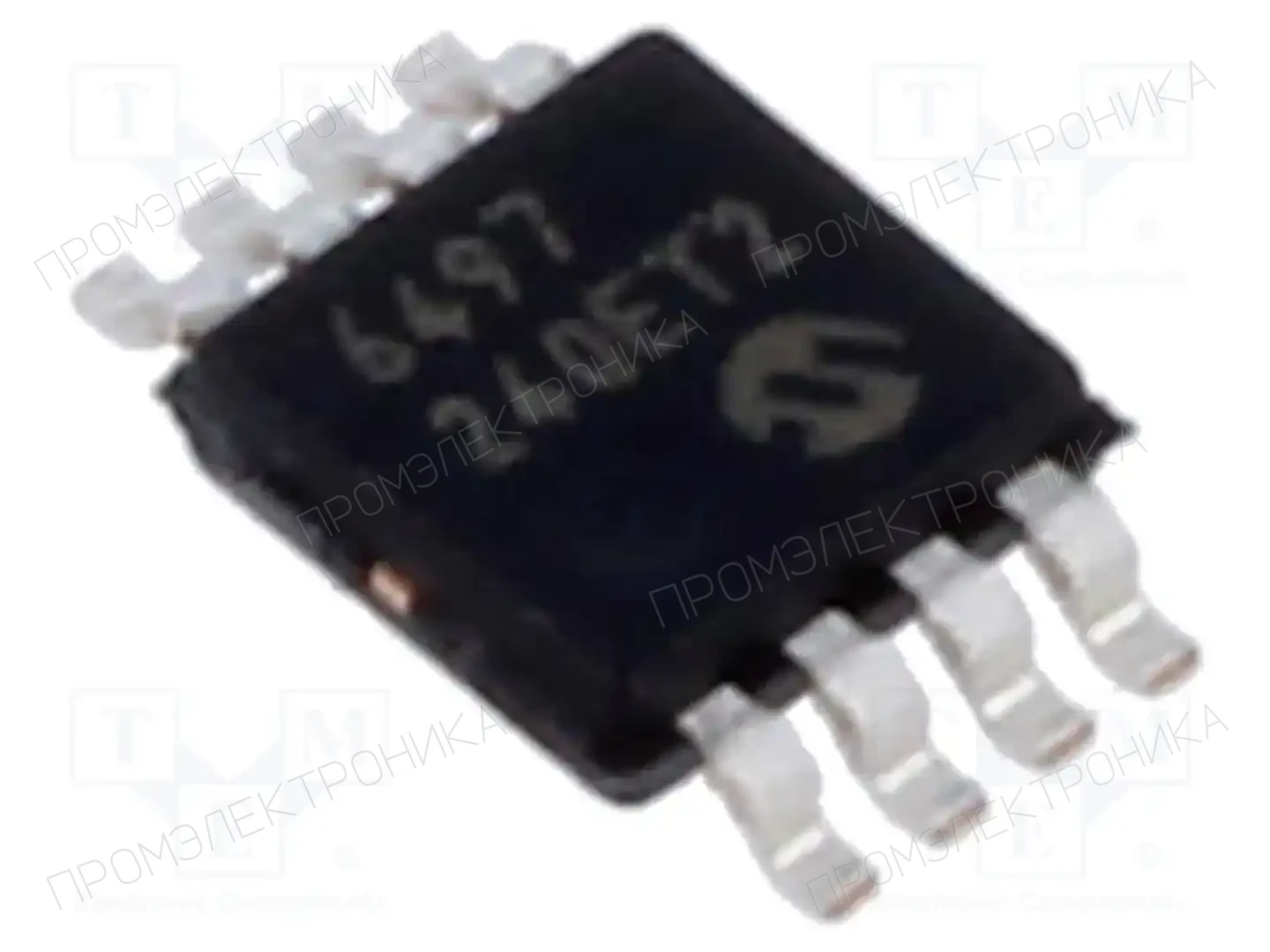 Microchip Technology MCP6497-E/MS — Операционные усилители SMD