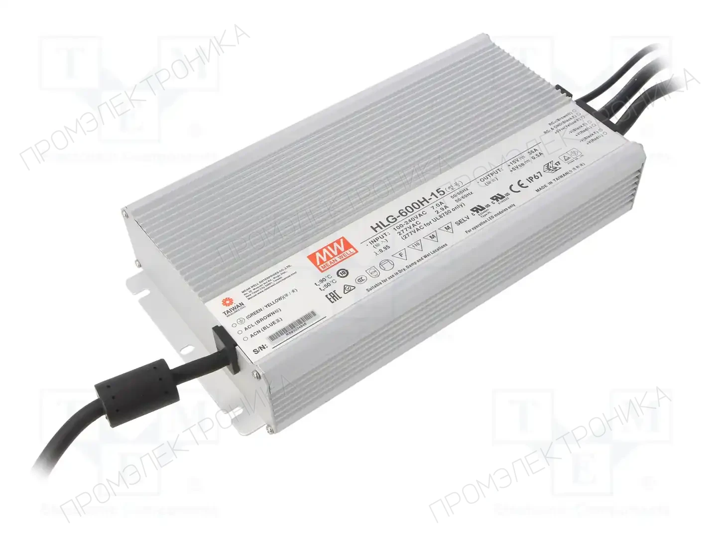 MEAN WELL HLG-600H-15 — Блоки питания для LED