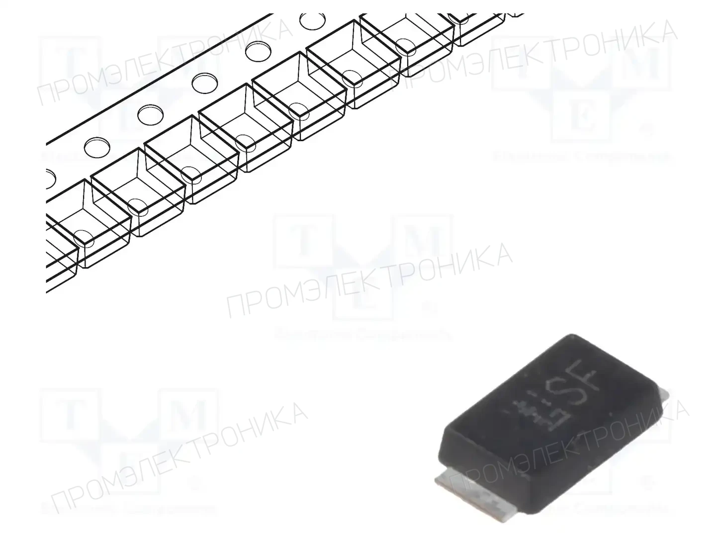 TOSHIBA CMS16(TE12L,Q) — Диоды Шотки SMD