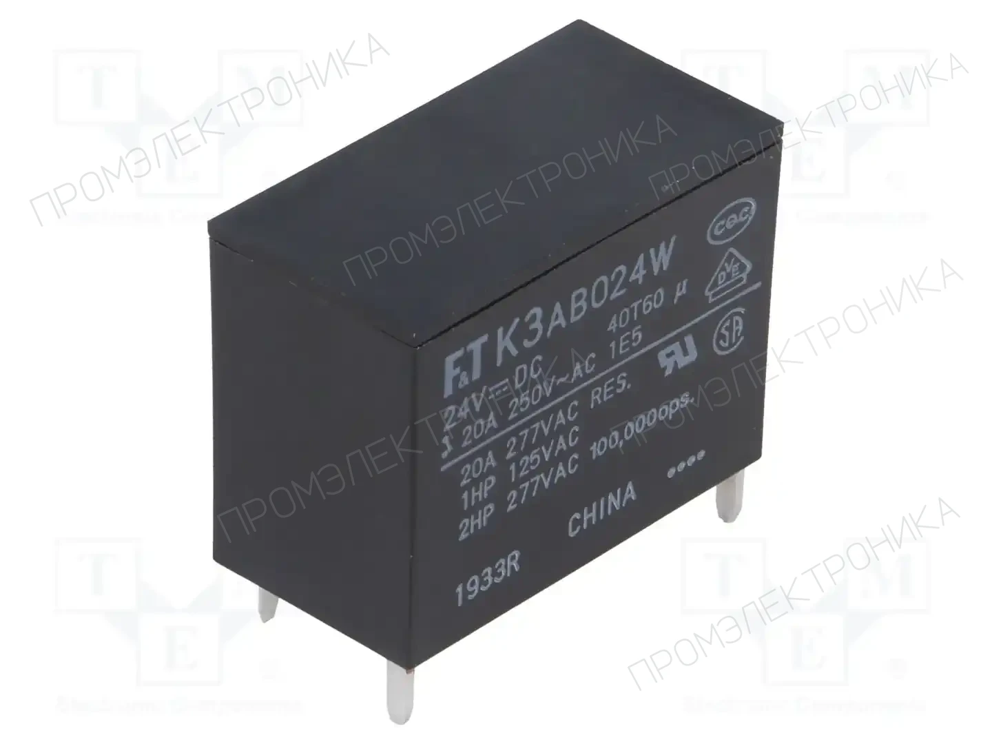 FCL Components FTR-K3AB024W — Электромагнитное реле мощности