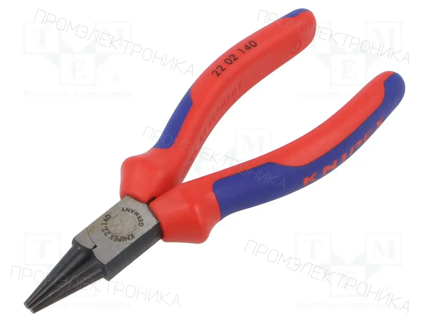 KNIPEX 22 02 140 — Клещи-кусачки плоские и полукруглые