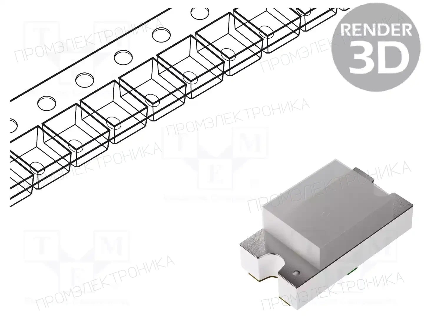 Inolux IN-S126AT5UW — Светодиоды SMD белые