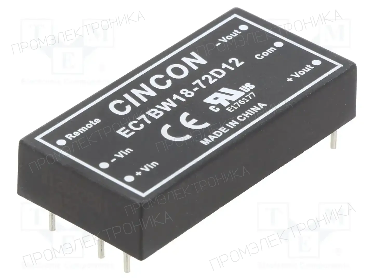 CINCON EC7BW18-72D12 — Преобразователи DC/DC
