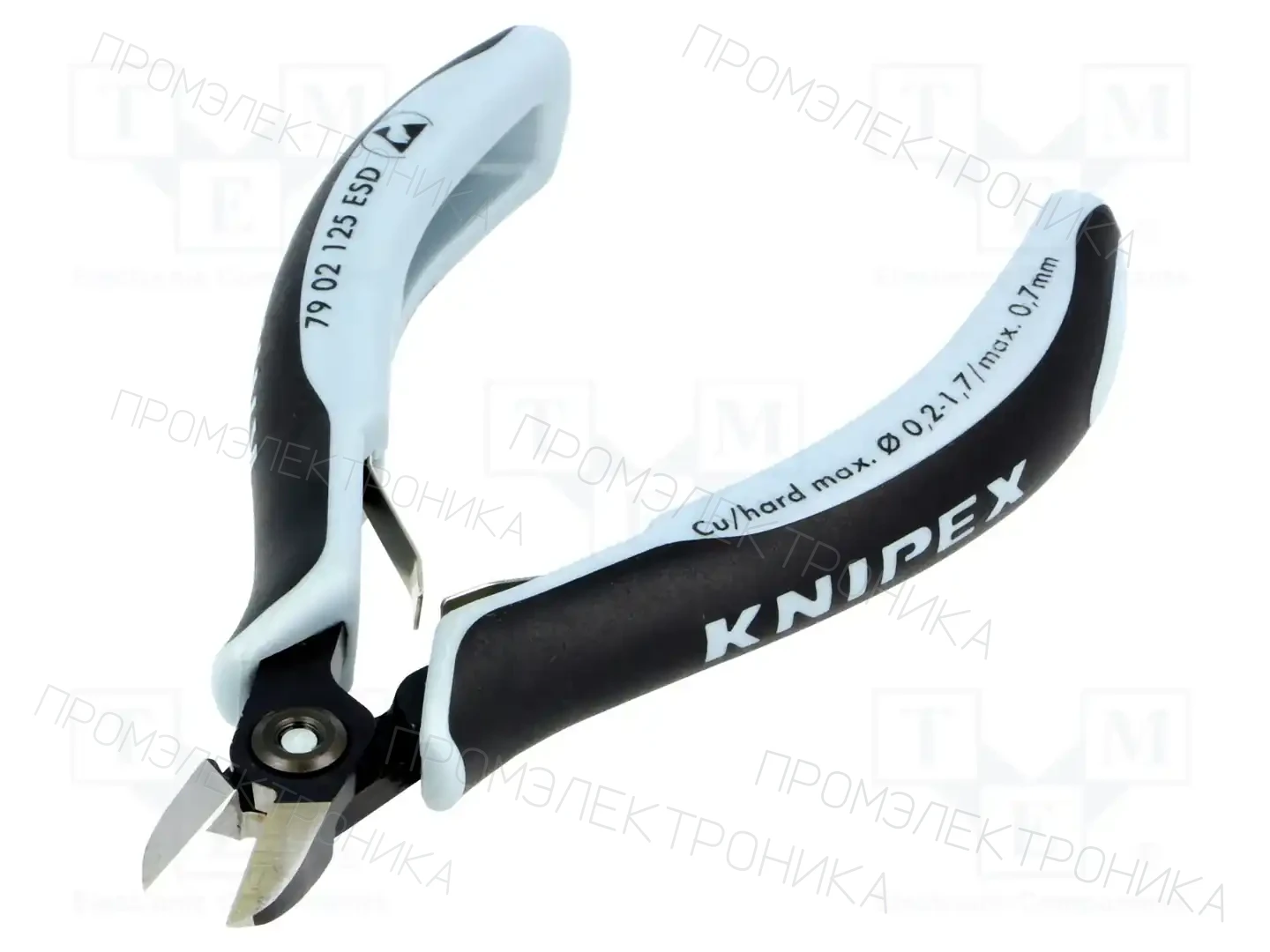 KNIPEX 79 02 125 ESD — Клещи-кусачки для резки