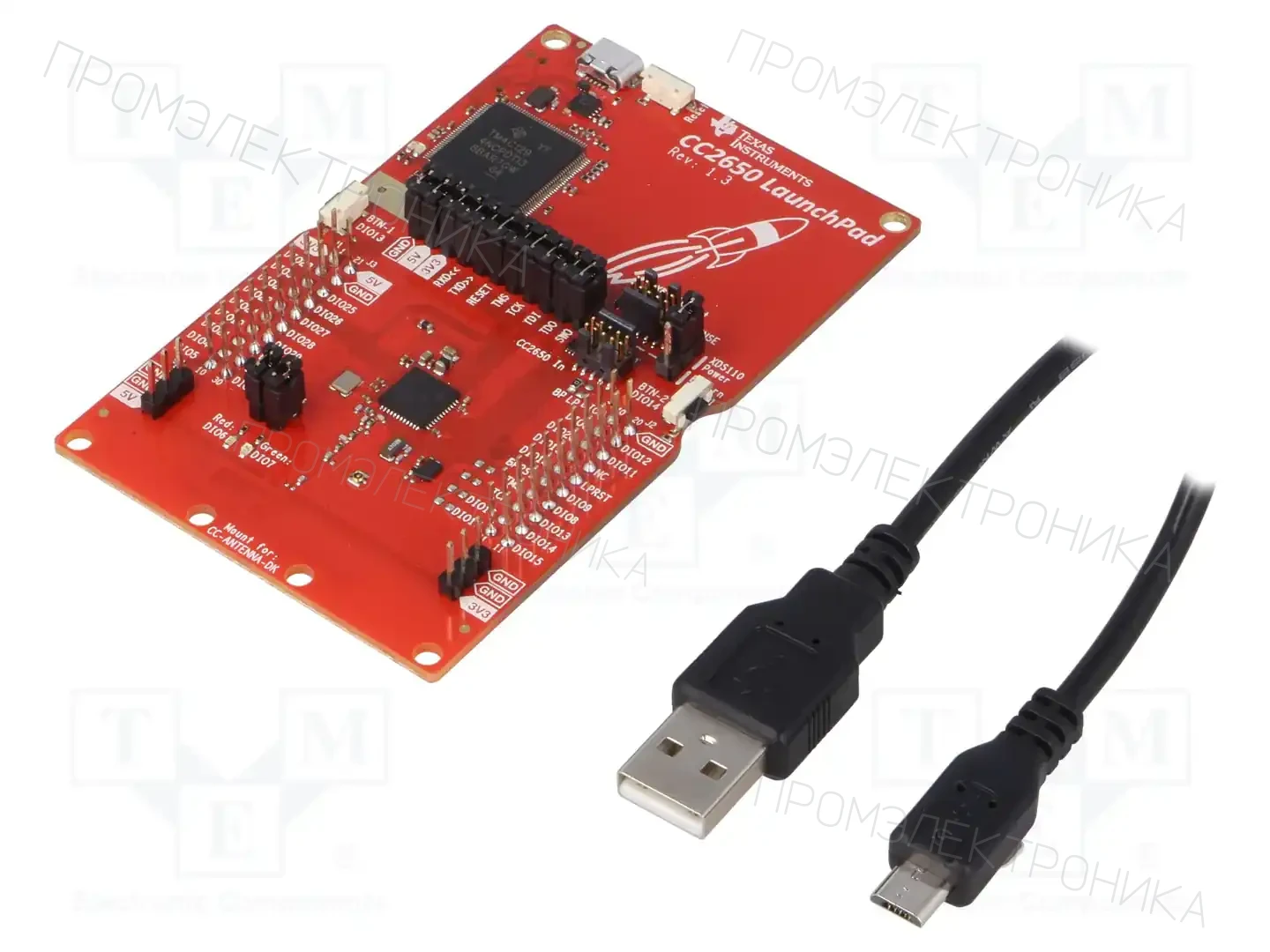 Texas Instruments LAUNCHXL-CC2650 — Наборы пусковые для систем TI