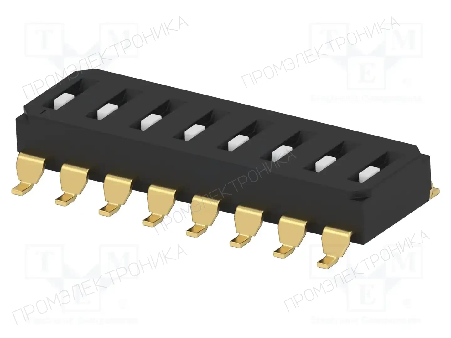 TE Connectivity EDS08SGRNTR04Q — Переключатели типа Dip-Switch