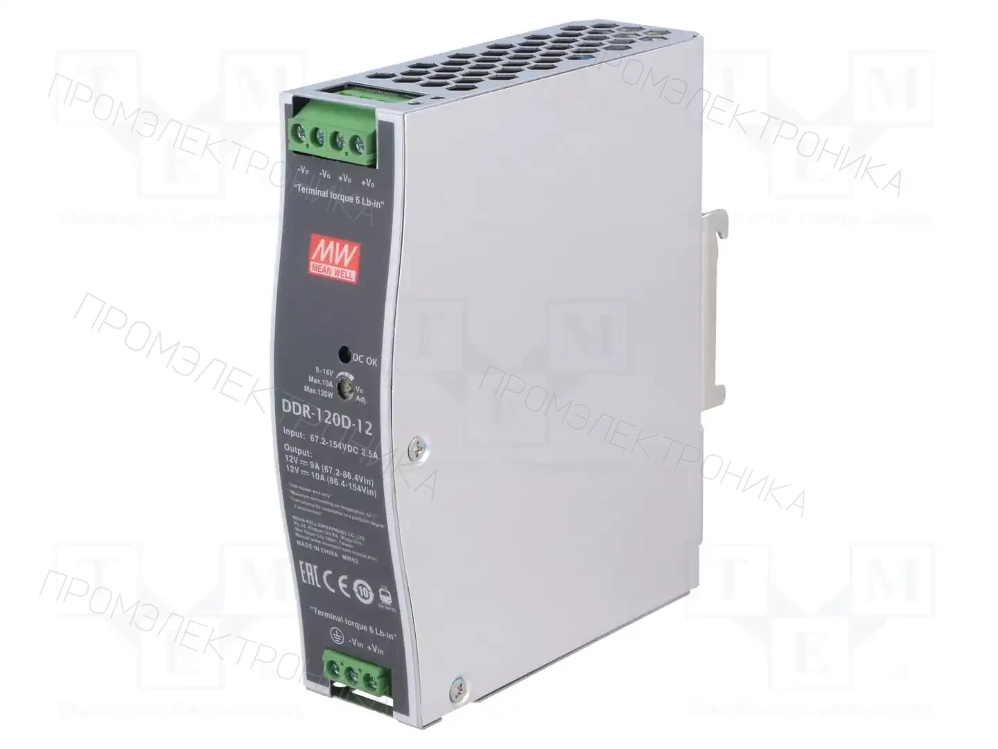 MEAN WELL DDR-120D-12 — Преобразователи DC/DC
