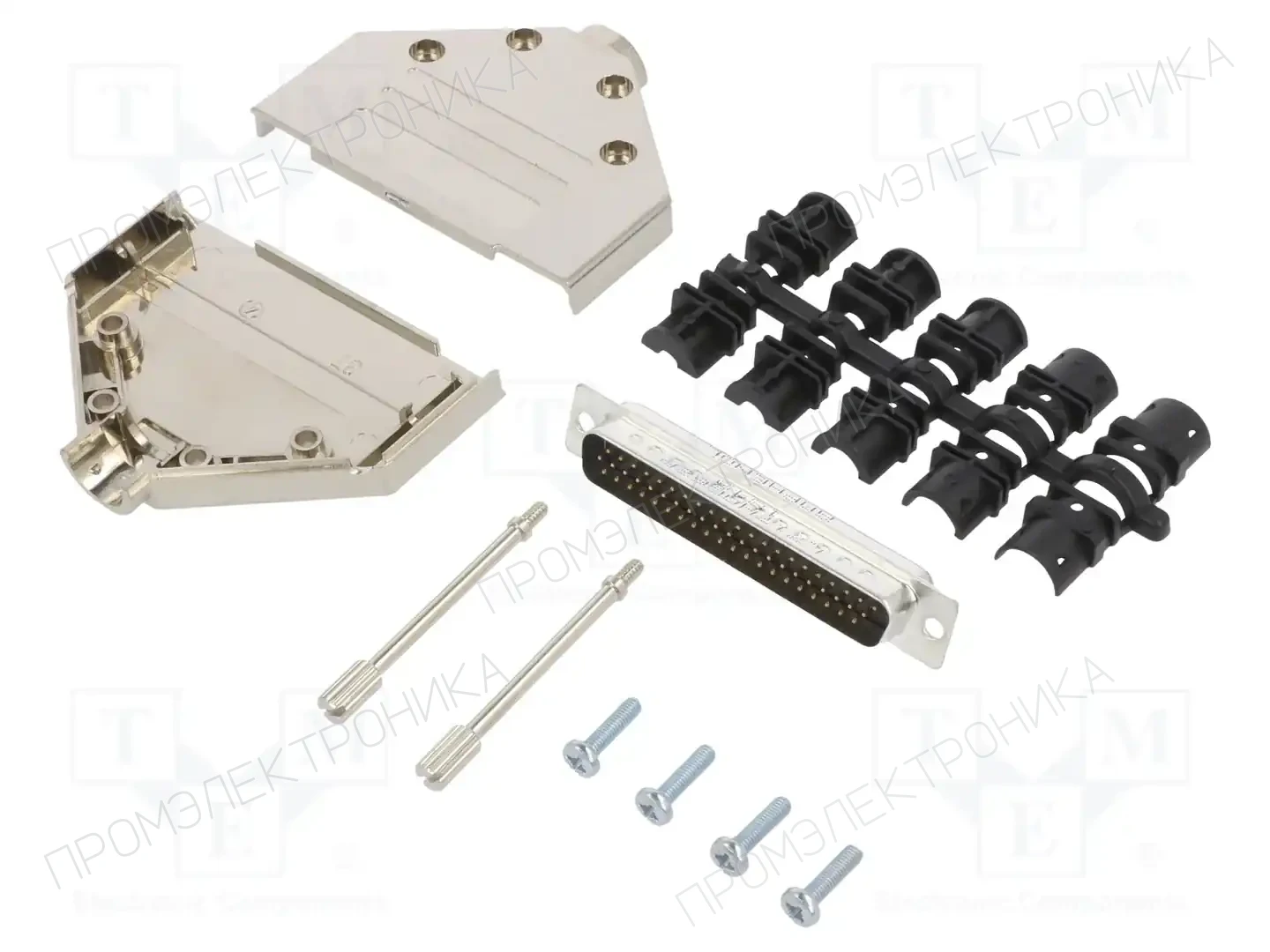 AMPHENOL COMMUNICATIONS SOLUTIONS L17DTPK-M-37+L717HDC62P — Комплектные штекеры D-Sub