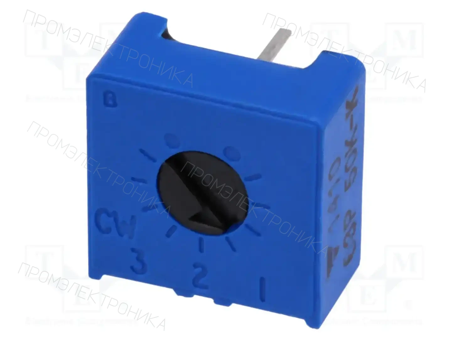 VISHAY M63P503KB40 — Потенциометры THT однооборотные