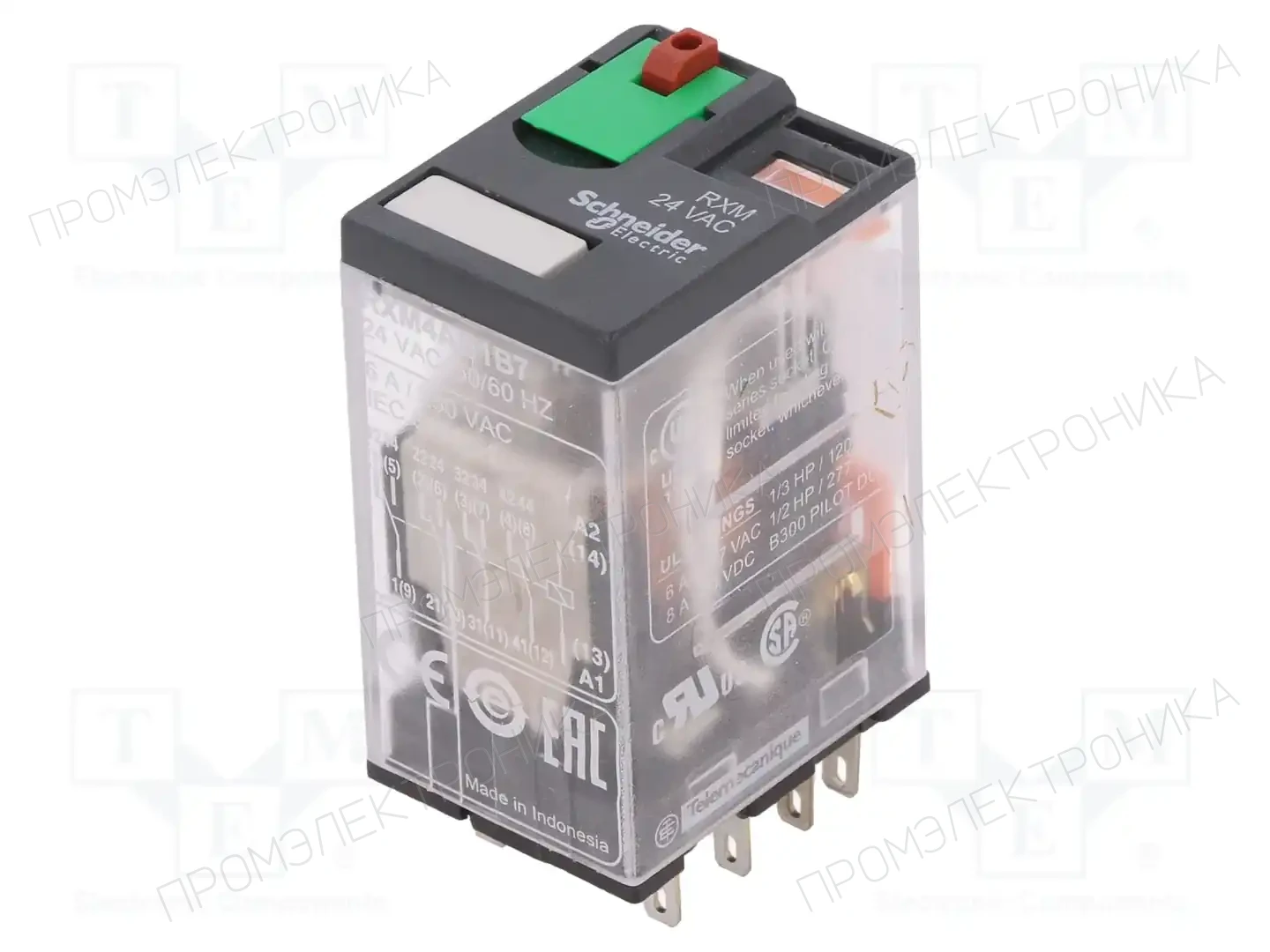 SCHNEIDER ELECTRIC RXM4AB1B7 — Реле электромагн. промышленные