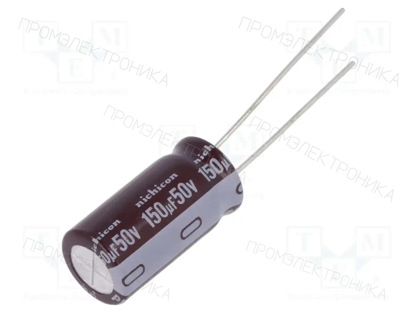 NICHICON UPM1H151MPD — Конденсаторы электролитические THT