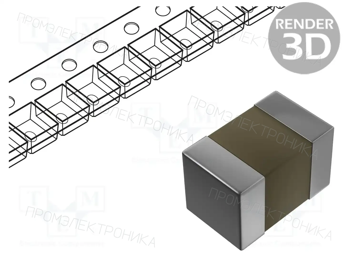 MURATA GRJ21BC72A105KE11L — Конденсаторы MLCC SMD