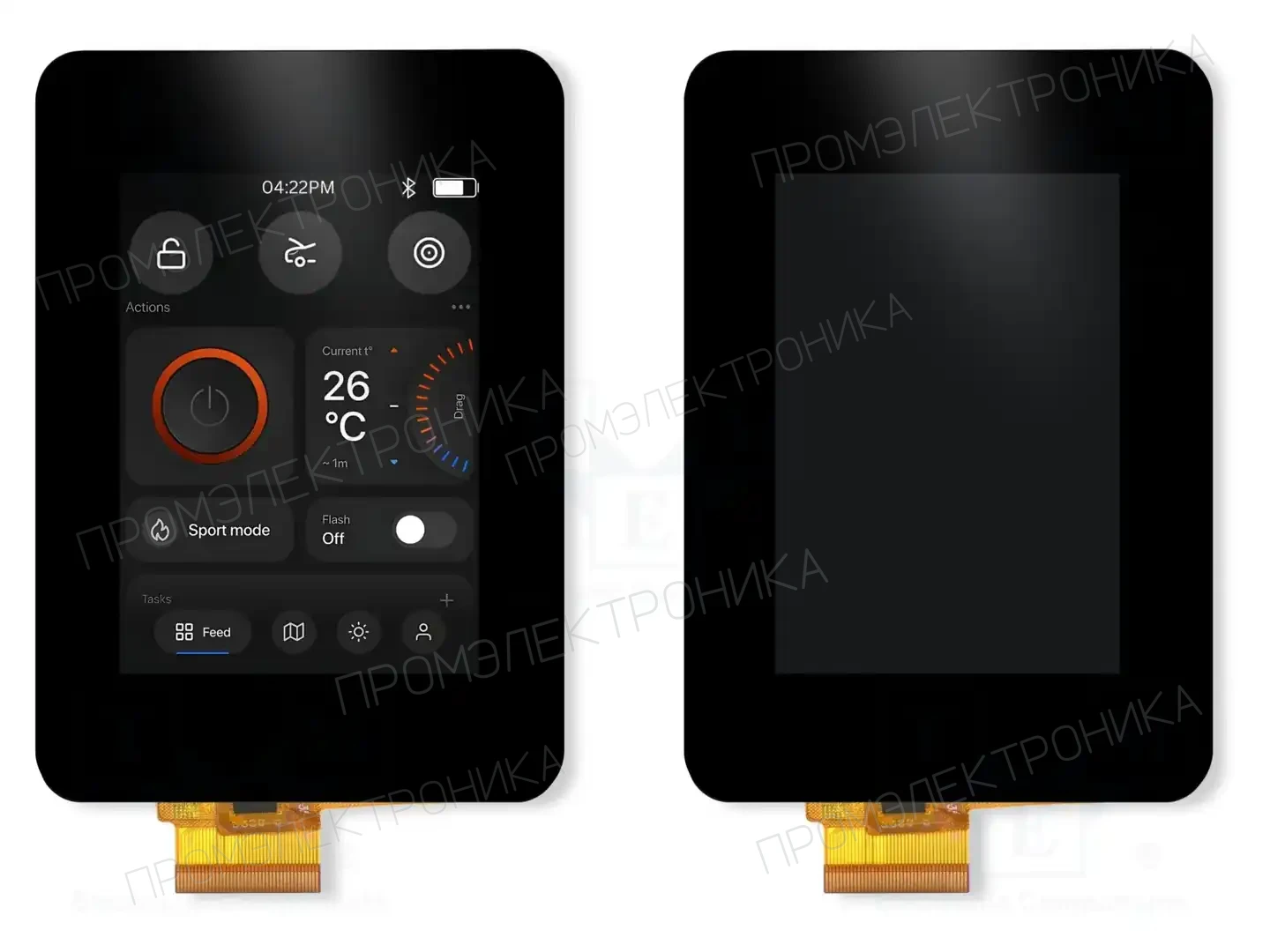 4D LCD 4DLCD-35-320-480-CT-CLB-315-M16/S — Дисплеи TFT