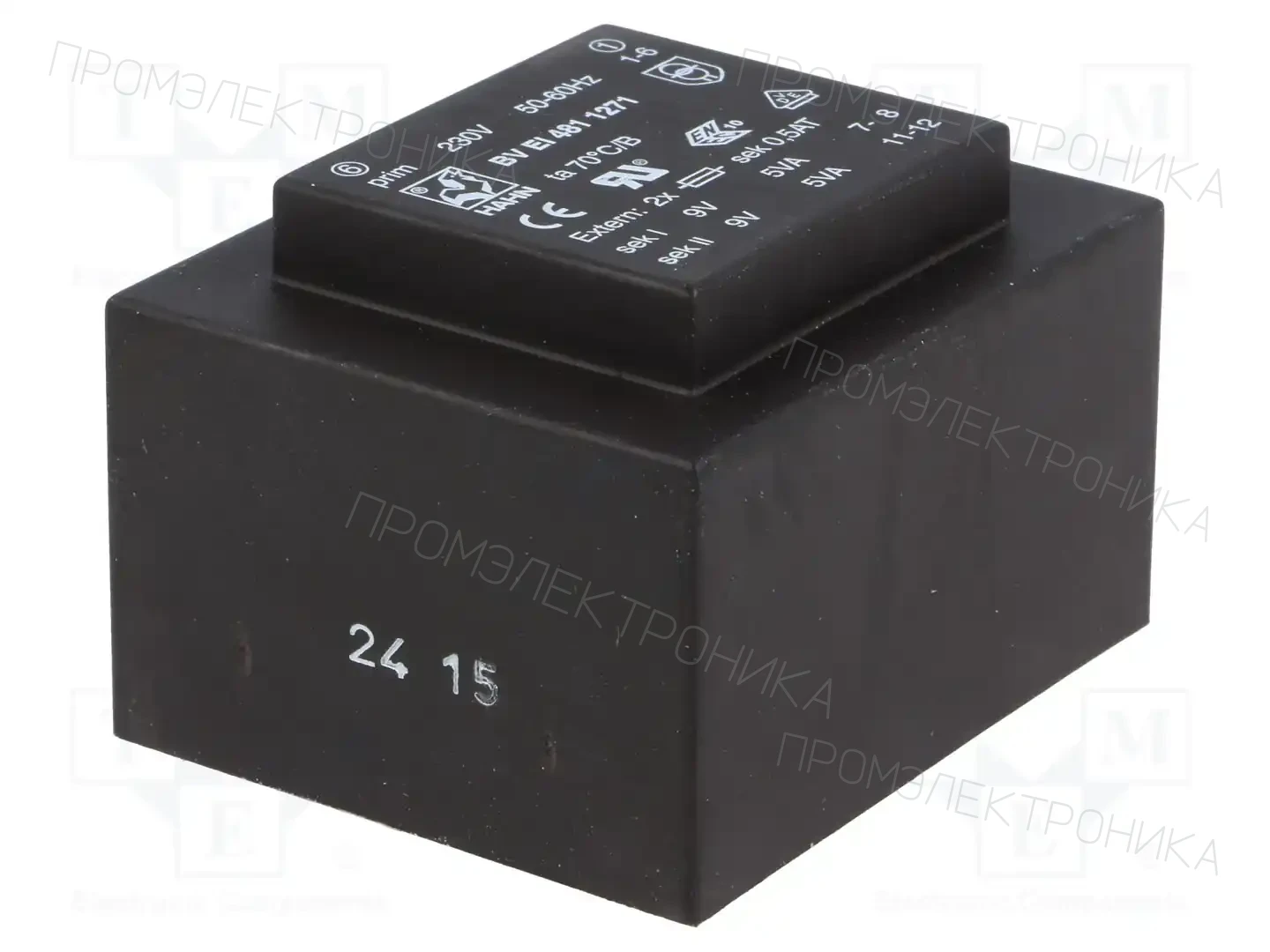 HAHN BV EI 481 1271 — Трансформаторы PCB