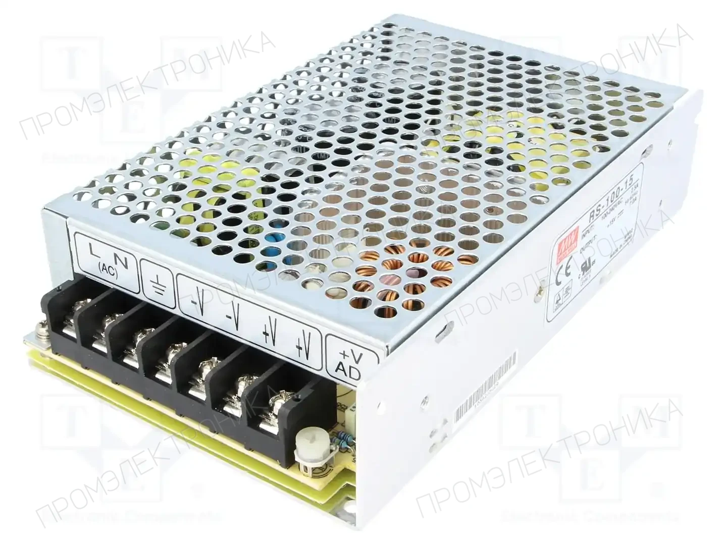 MEAN WELL RS-100-15 — Блоки питания для встраивания