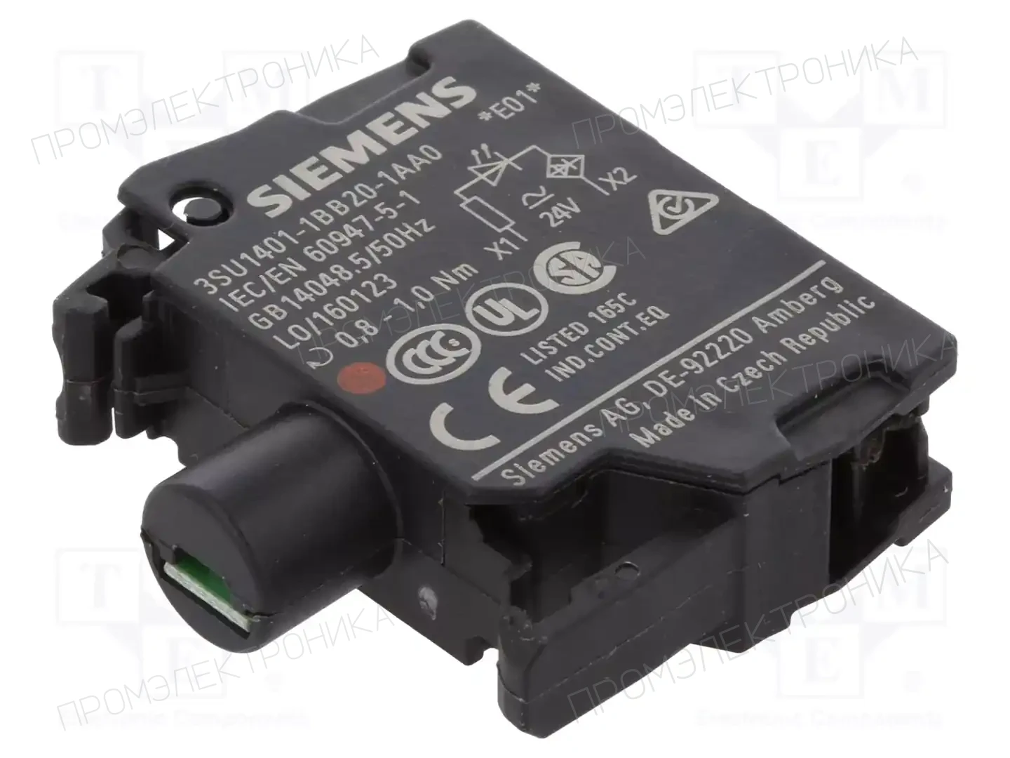 SIEMENS 3SU1401-1BB20-1AA0 — Панельные аксессуары стандартные