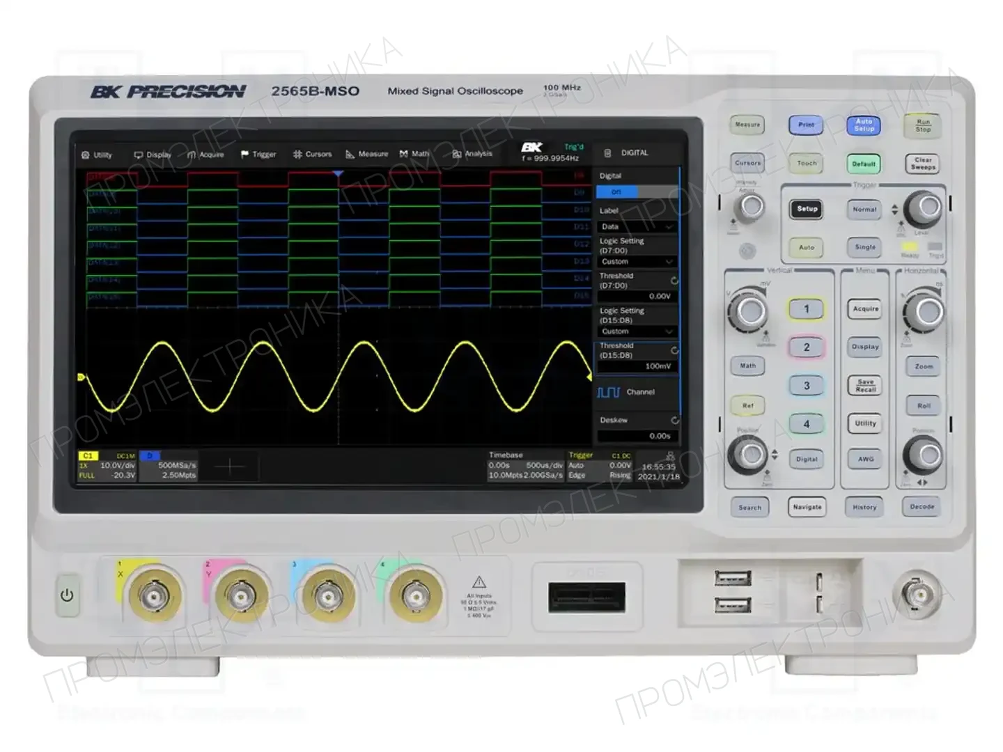 B&K PRECISION BK2565B-MSO — Осциллоскопы цифровые