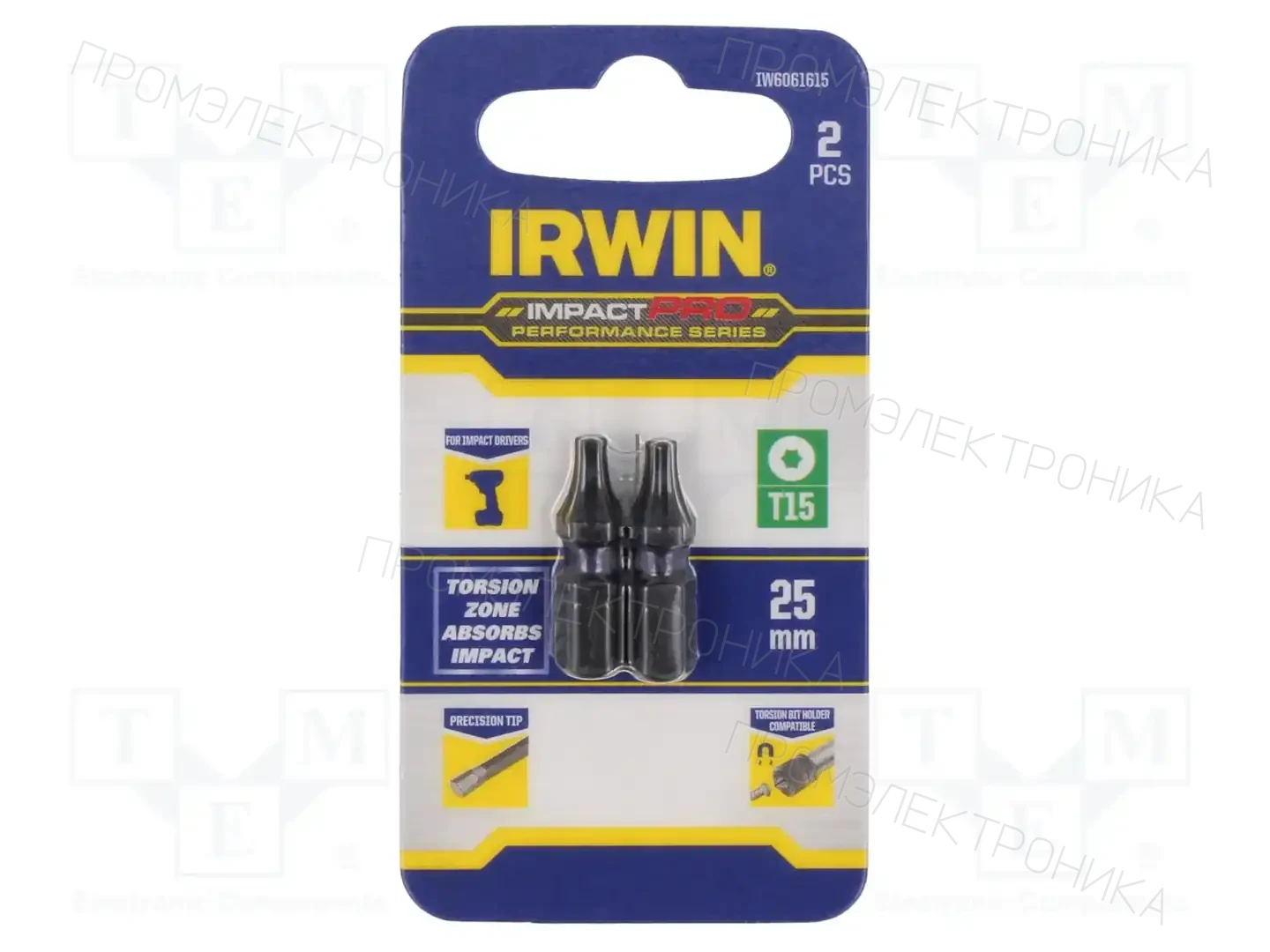 IRWIN IW6061615 — Наконечники для отверток