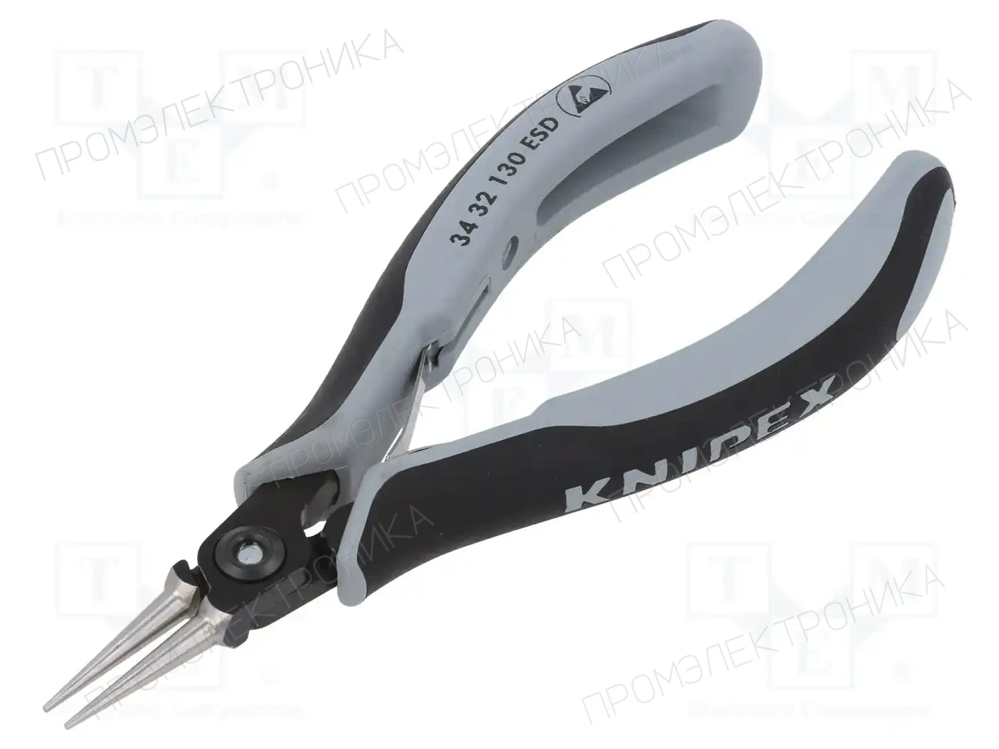 KNIPEX 34 32 130 ESD — Клещи-кусачки плоские и полукруглые