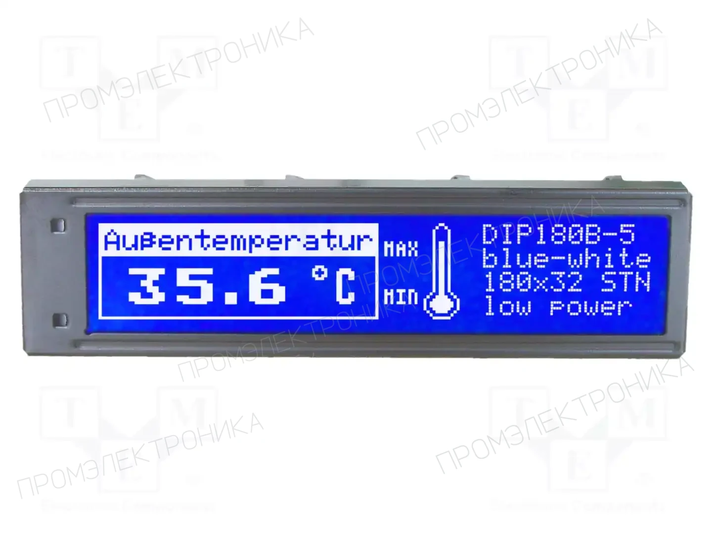 DISPLAY VISIONS EA DIP180B-5NLW — Дисплеи LCD графические