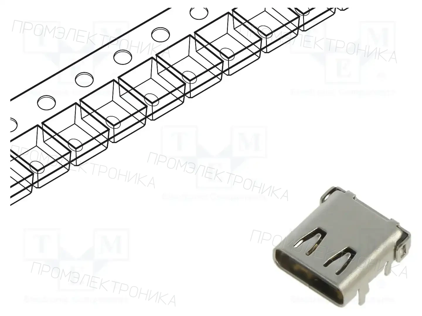 GCT USB4900-00-A — Разъeмы USB и IEEE1394