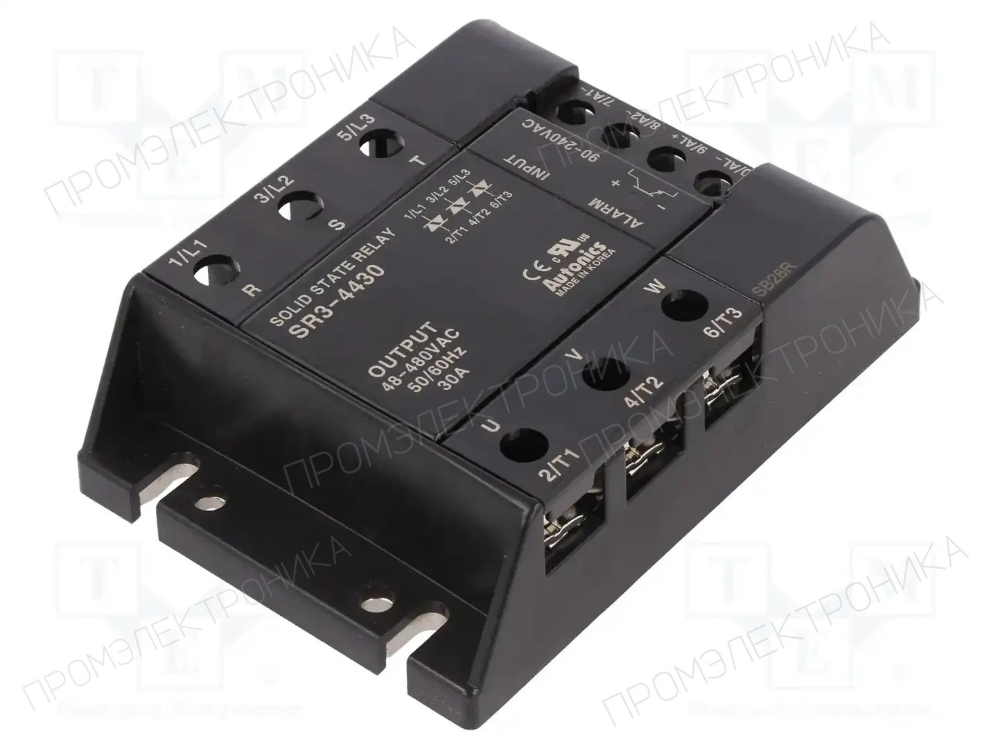 AUTONICS SR3-4430 — Реле SSR трехфазные