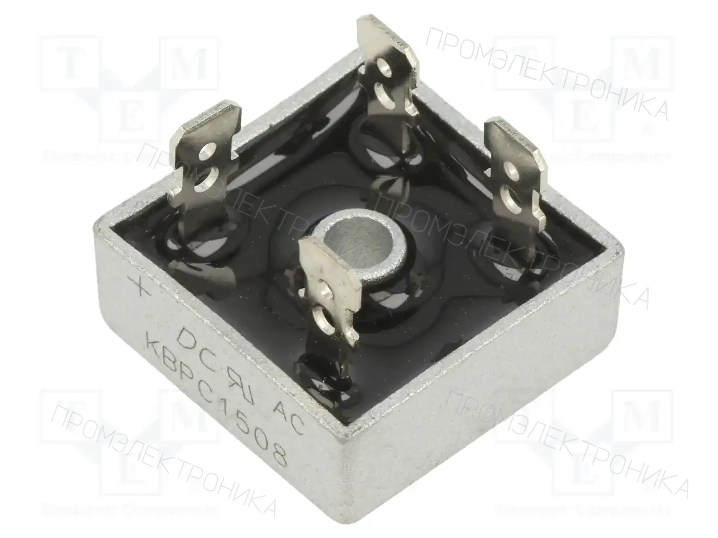 DC COMPONENTS KBPC1508 — Однофазные мосты диодные квадратные