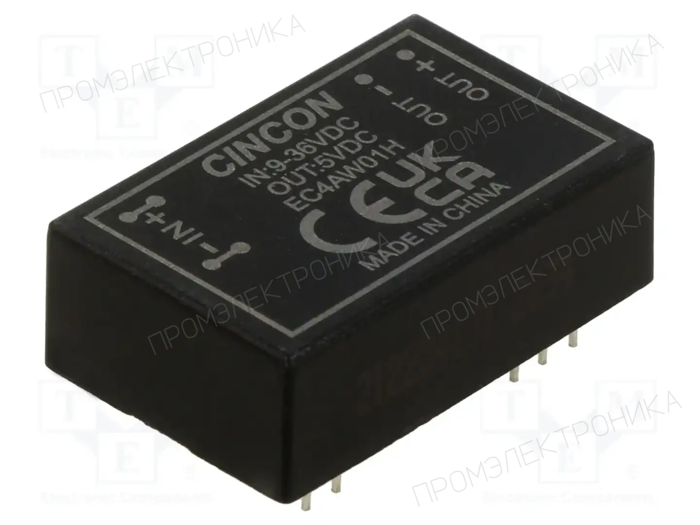 CINCON EC4AW01H — Преобразователи DC/DC