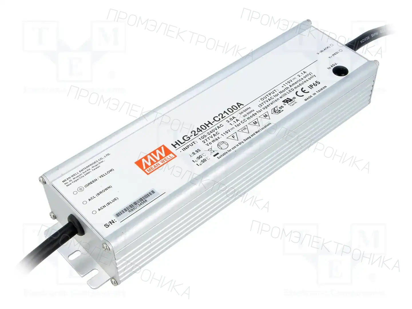 MEAN WELL HLG-240H-C2100A — Блоки питания для LED