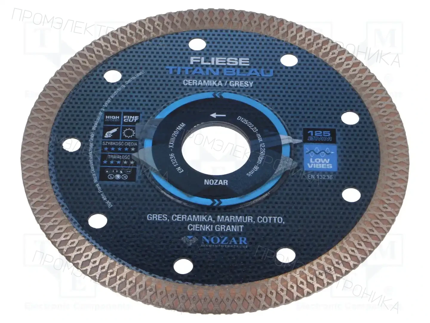 NOZAR DIAMANTWERKZEUGE PL6720101 — Диски для резки и шлифовки