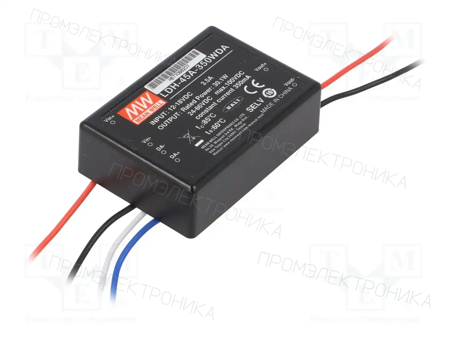MEAN WELL LDH-45A-350WDA — Преобразователи DC/DC