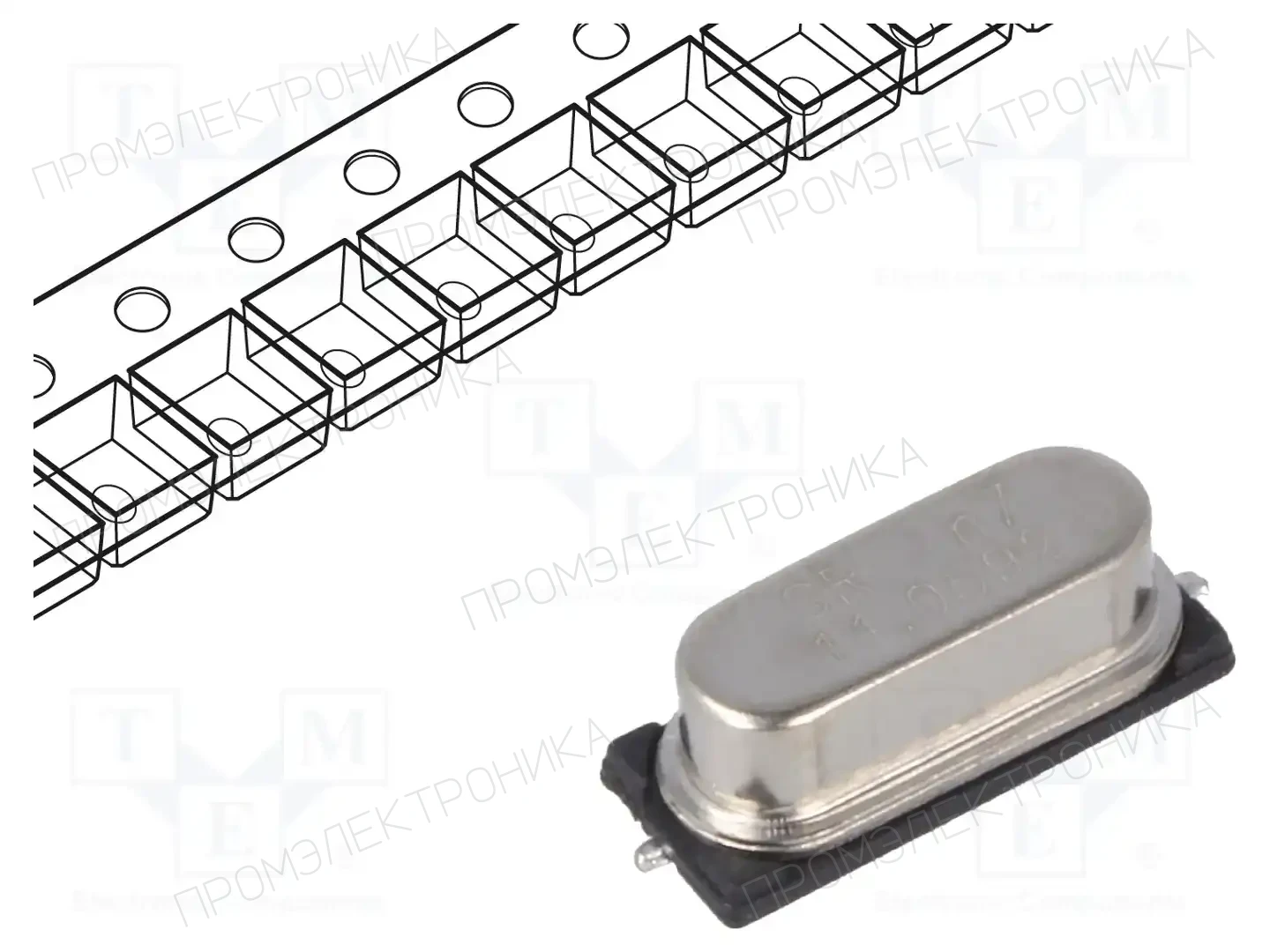 SR PASSIVES 11.0592M-49SMD-SR — Резонаторы и генераторы
