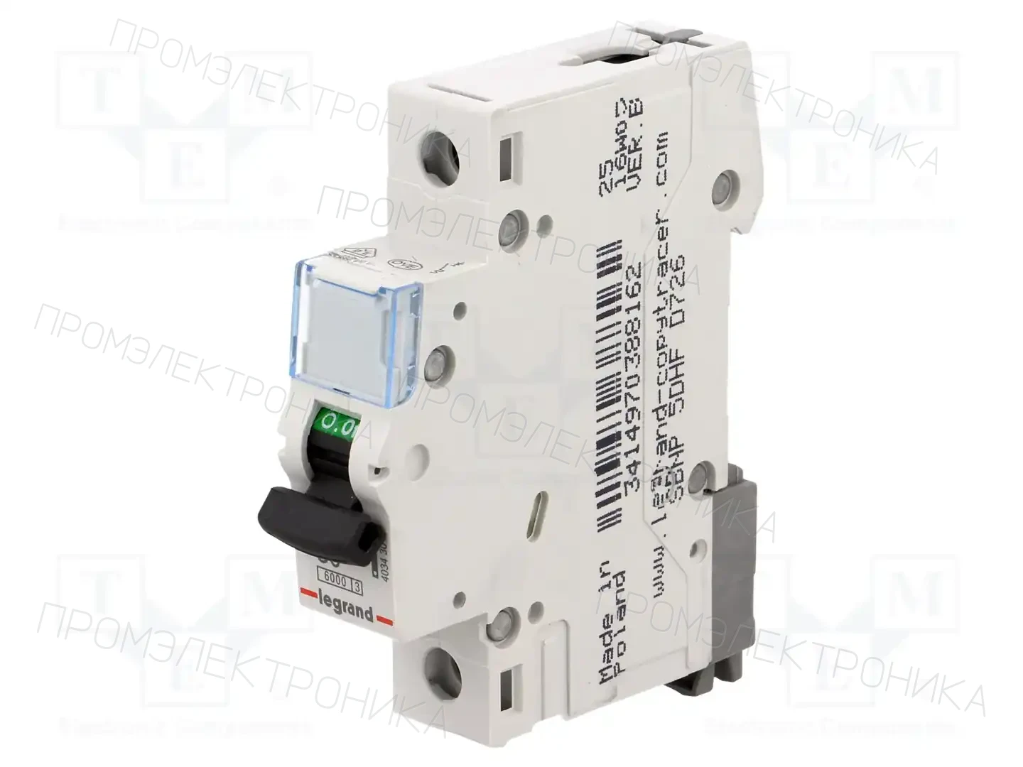 LEGRAND S 301 C6 TX — Выключатели максимального тока