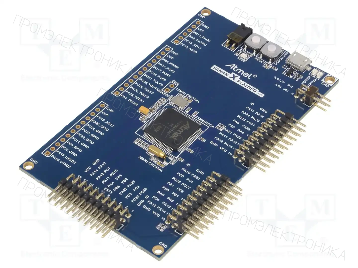 Microchip Technology ATSAM4N-XPRO — Наборы пусковые для систем Microchip