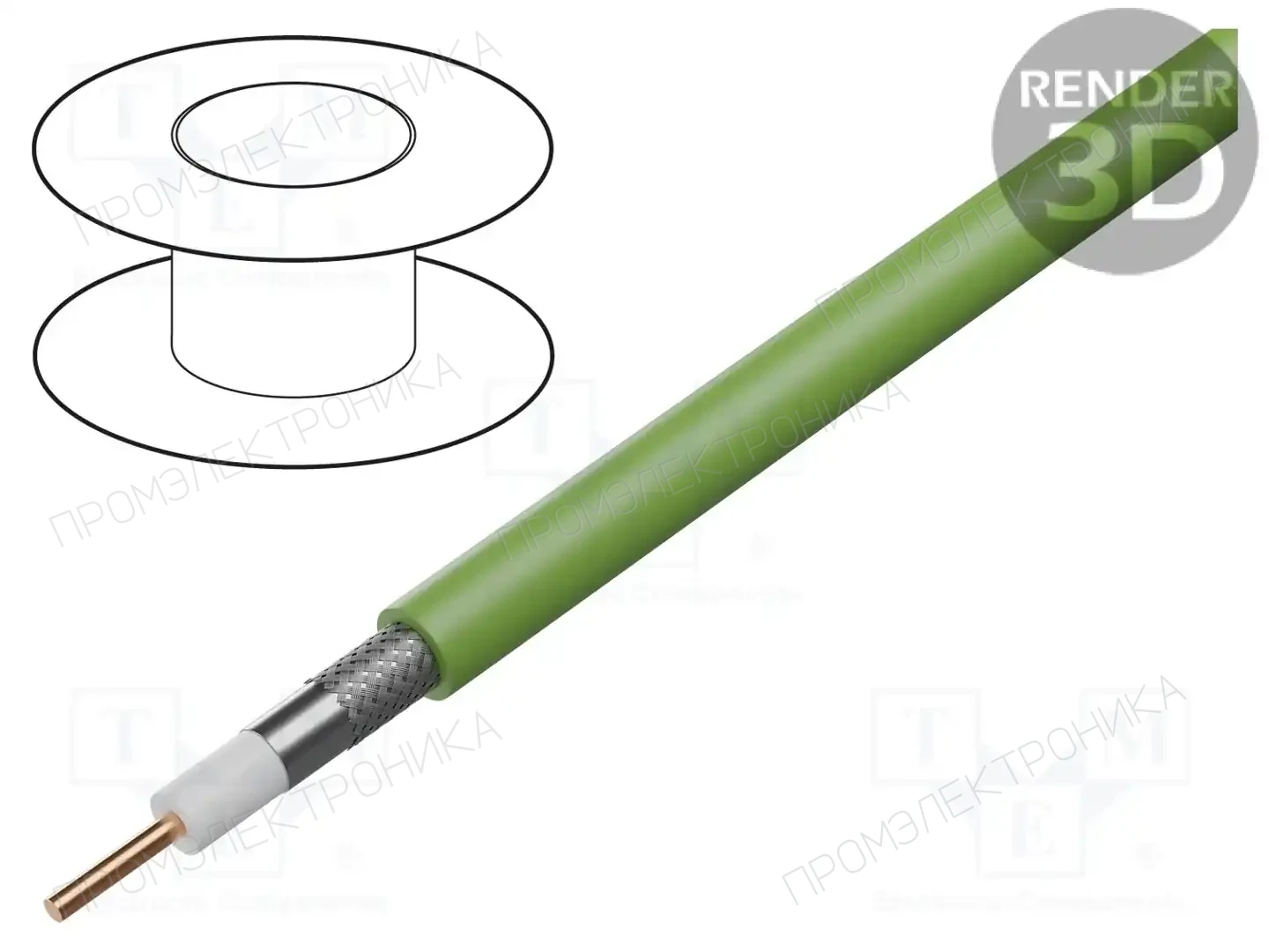 BELDEN 1505A N3U1000 — Провода коаксиальные
